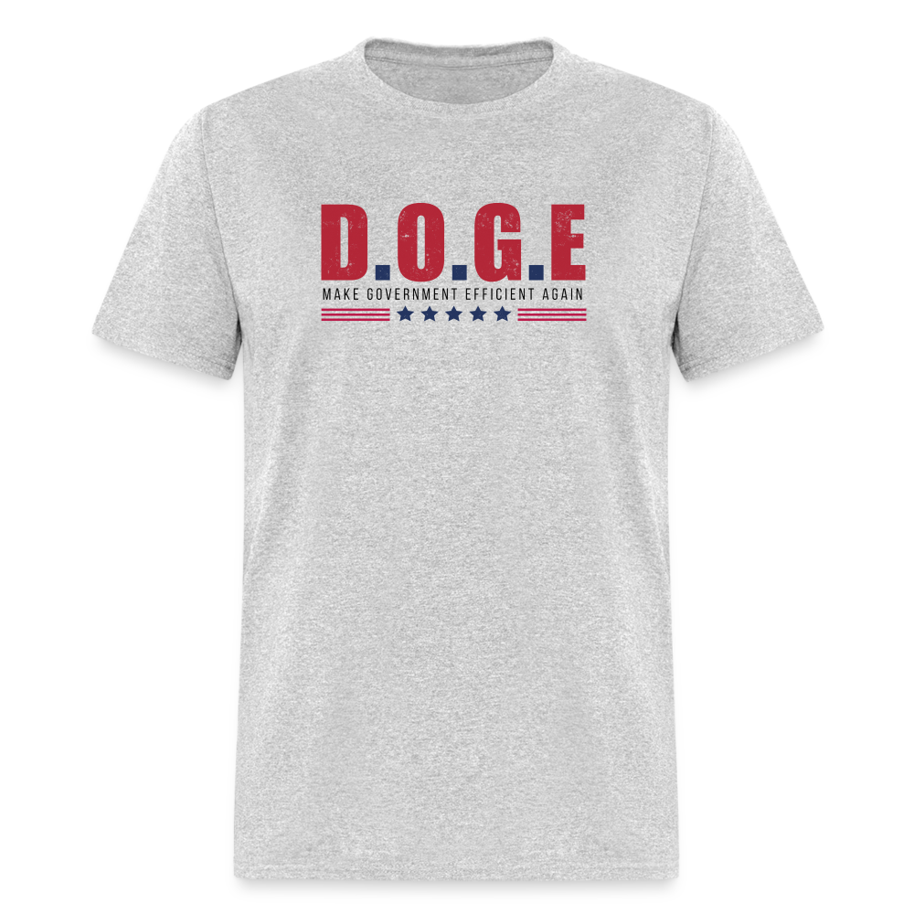 (DOGE) Department of Government Efficiency Classic T-Shirt - heather gray