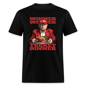 Donald Trump - Winner Winner Turkey Dinner Thanksgiving Classic T-Shirt - black