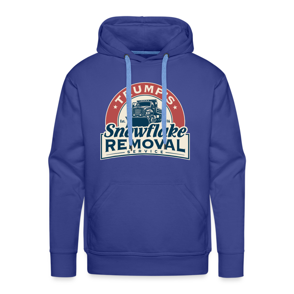 Trump's Snowflake Removal Service Men’s Premium Hoodie - royal blue