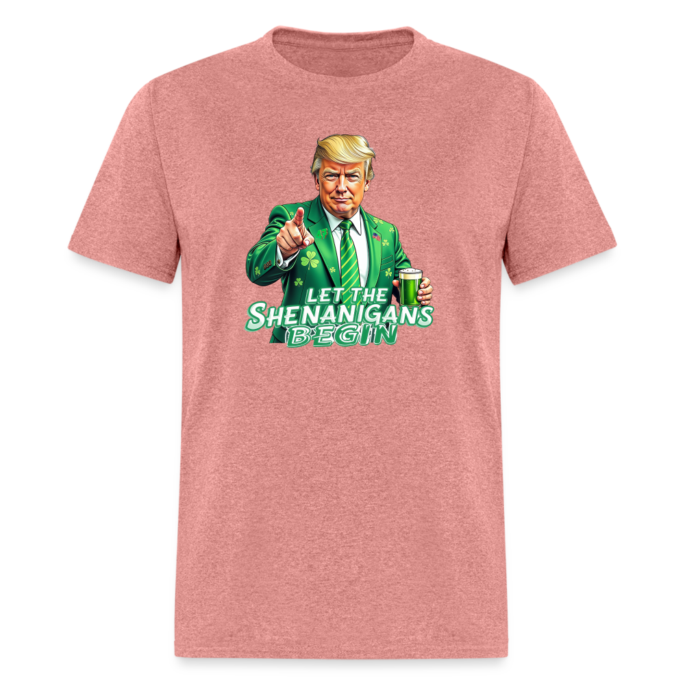 Let The Shenanigans Begin Classic T-Shirt - heather mauve