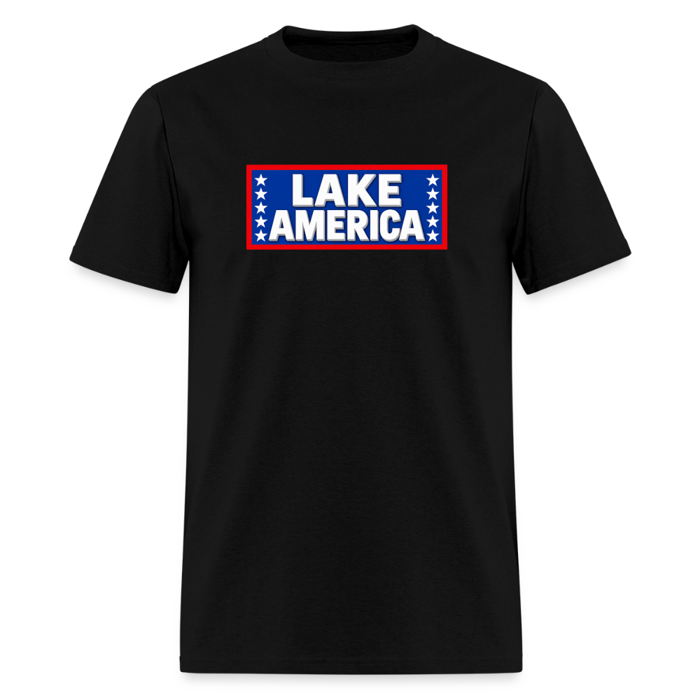 Lake America T-Shirt Men's T-Shirt - black