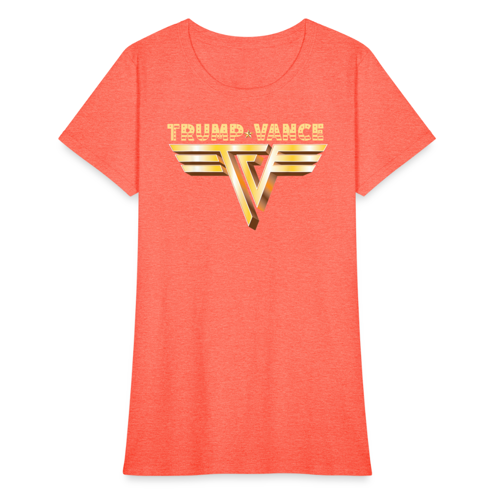 Trump/Vance Women's T-Shirt - heather coral