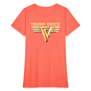 Trump/Vance Women's T-Shirt - heather coral