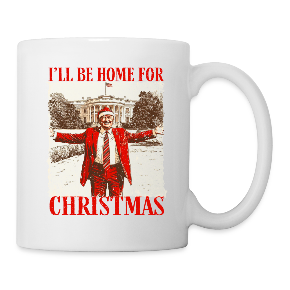 I'll Be Home for Christmas Coffee/Tea Mug - white