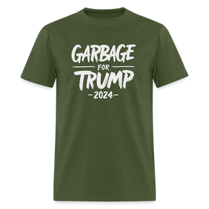 Garbage for Trump Classic T-Shirt - military green