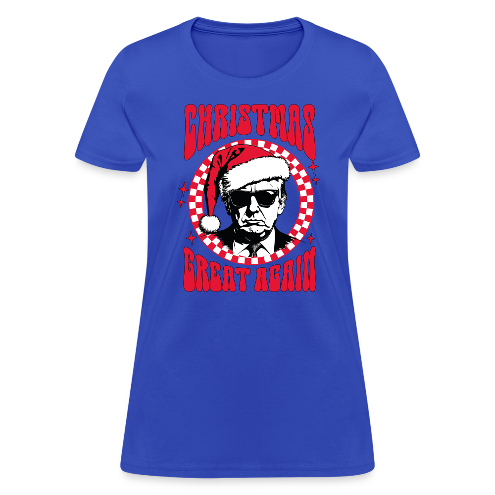 Christmas Great Again Women's T-Shirt - royal blue