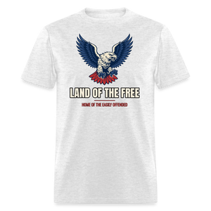 Land of the Free Eagle Classic T-Shirt - light heather gray