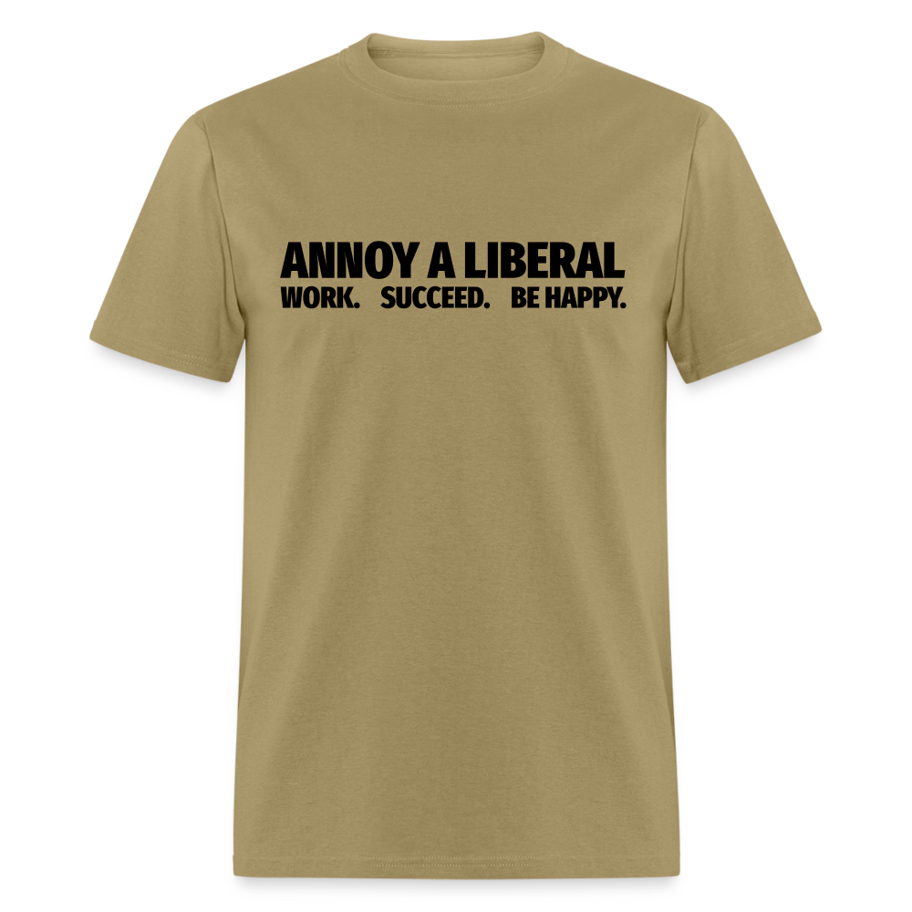 Annoy a liberal Unisex Classic T-Shirt - khaki