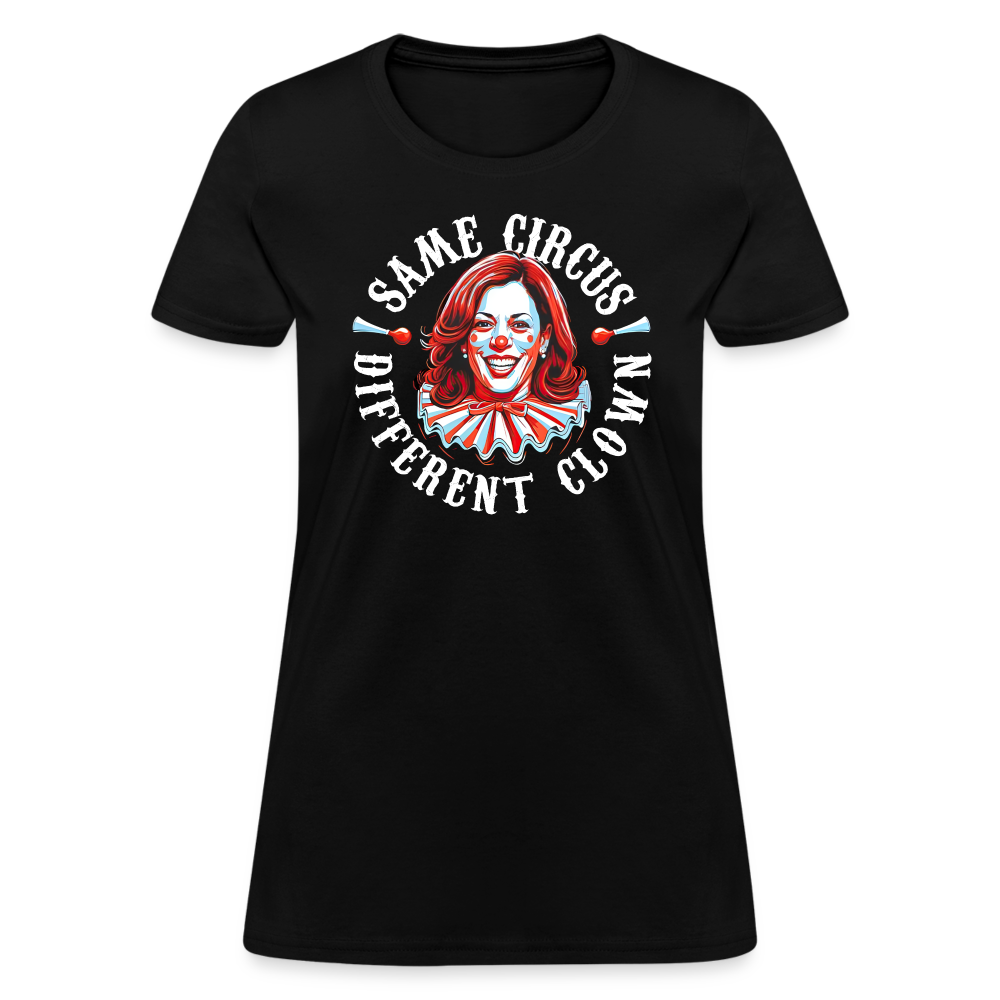 Same Circus Different Clown V2 Women's T-Shirt - black