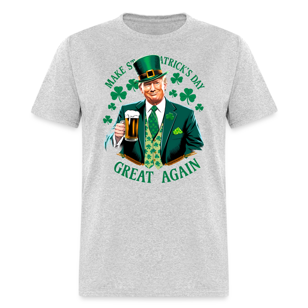 Make St. Patrick's Day Great Again Unisex Classic T-Shirt - heather gray