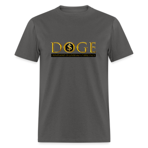 DOGE Department of Government Efficiency Classic T-Shirt - charcoal