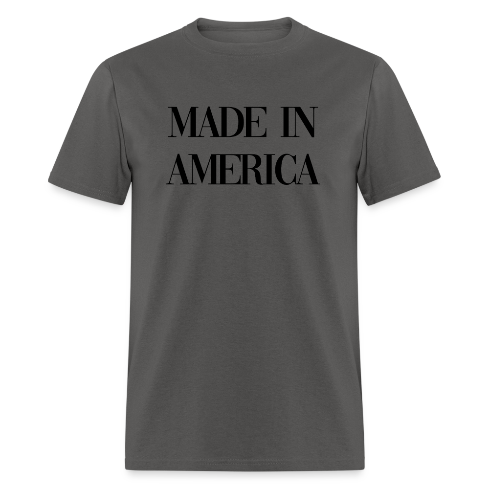 Made In America Classic T-Shirt - charcoal