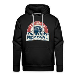 Trump's Snowflake Removal Service Men’s Premium Hoodie - black