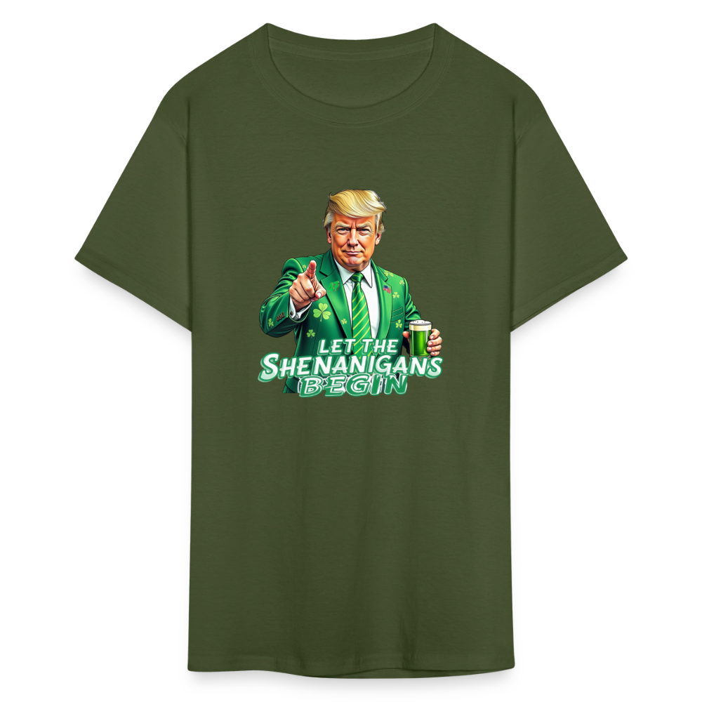 Let The Shenanigans Begin Classic T-Shirt - military green