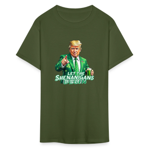 Let The Shenanigans Begin Classic T-Shirt - military green