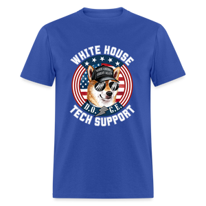 DOGE - 	 White House Tech Support Unisex Classic T-Shirt - royal blue