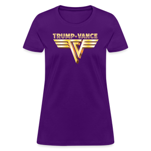 Trump/Vance Women's T-Shirt - purple