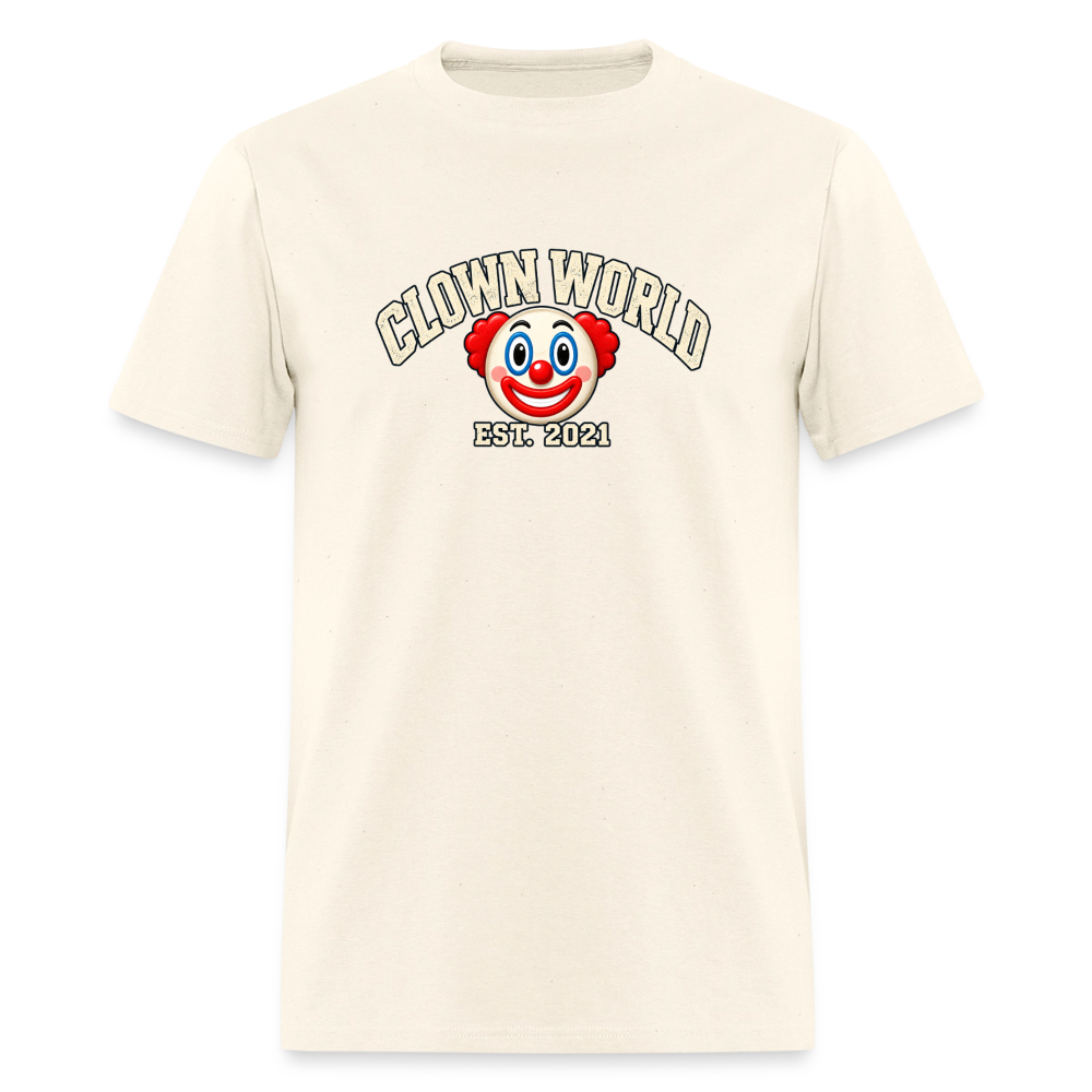 Clown World Est. 2021 Classic T-Shirt - sweet cream heather
