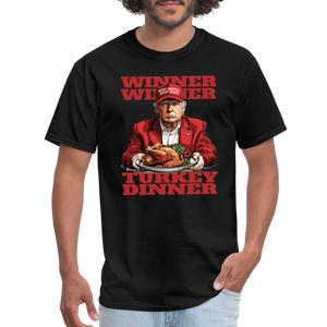 Donald Trump - Winner Winner Turkey Dinner Thanksgiving Classic T-Shirt - black