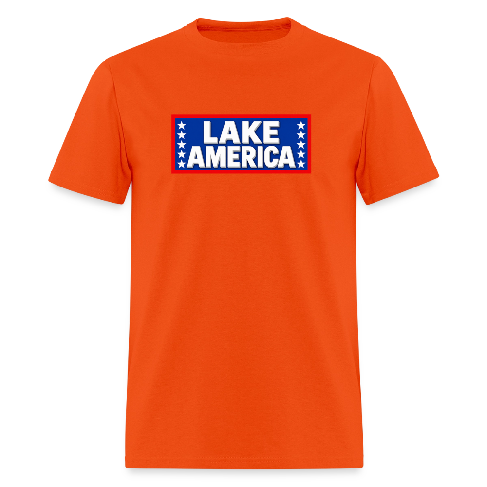Lake America T-Shirt Men's T-Shirt - orange