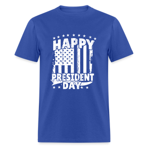 Happy President Day Unisex Classic T-Shirt - royal blue