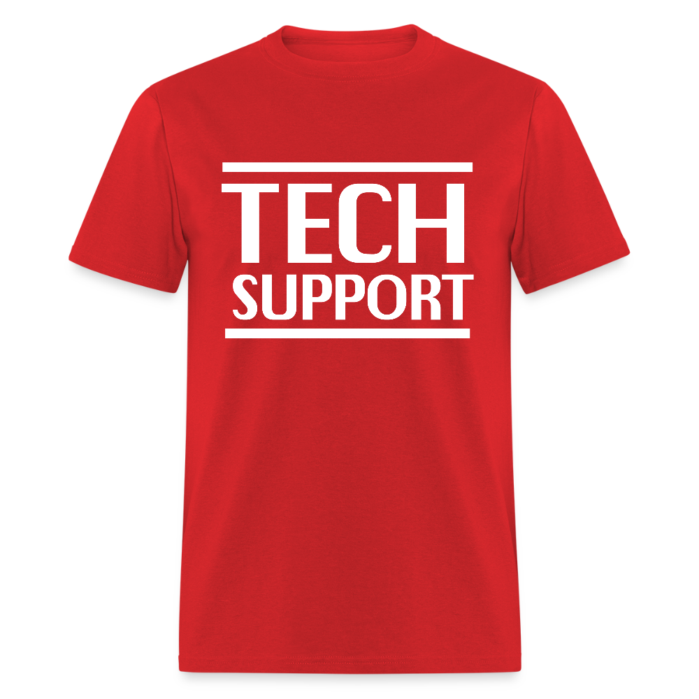 Tech Support Elon Musk Parody Unisex Classic T-Shirt - red