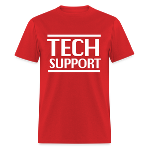 Tech Support Elon Musk Parody Unisex Classic T-Shirt - red