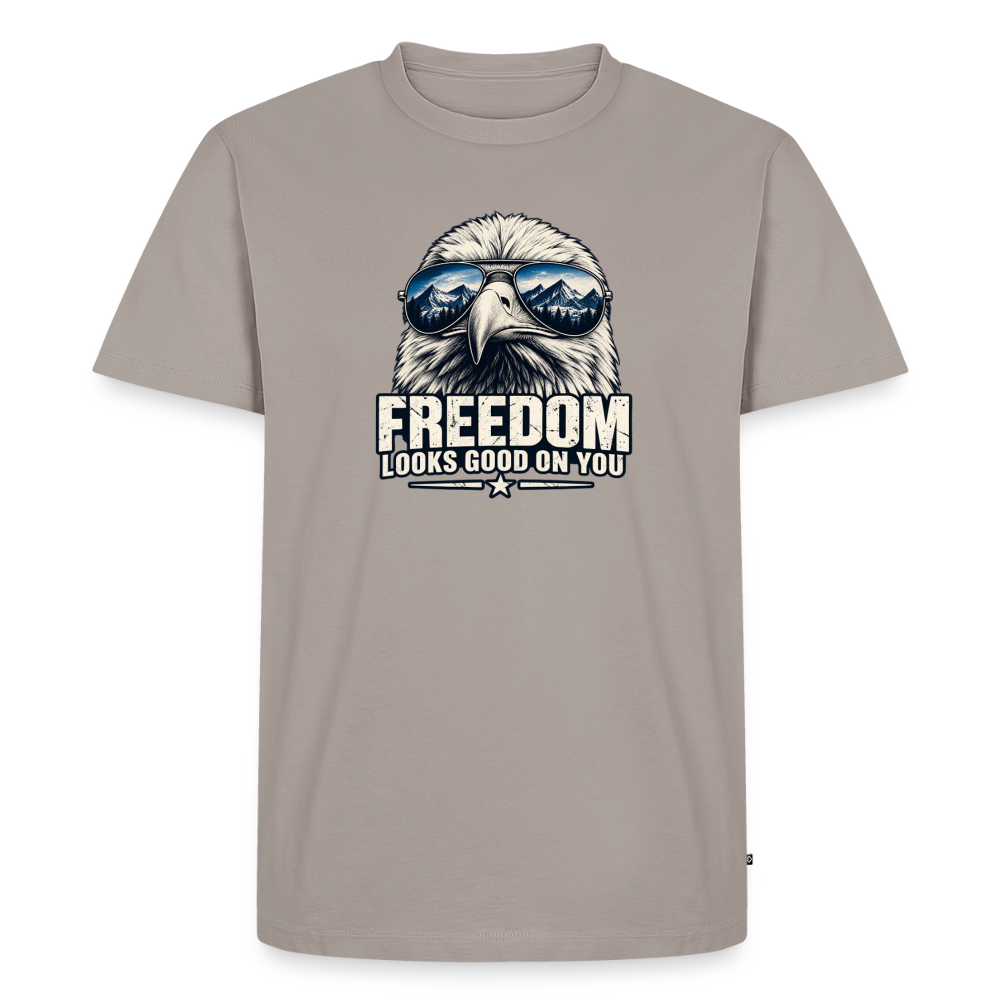 Freedom Looks Good on You Premium T-Shirt - taupe
