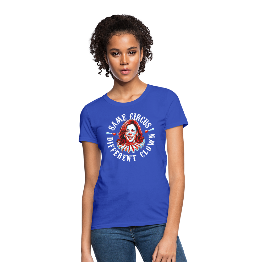 Same Circus Different Clown V2 Women's T-Shirt - royal blue