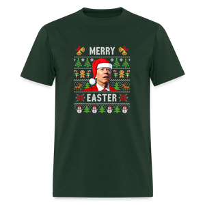 Funny Joe Biden Christmas Classic Men's T-Shirt - forest green