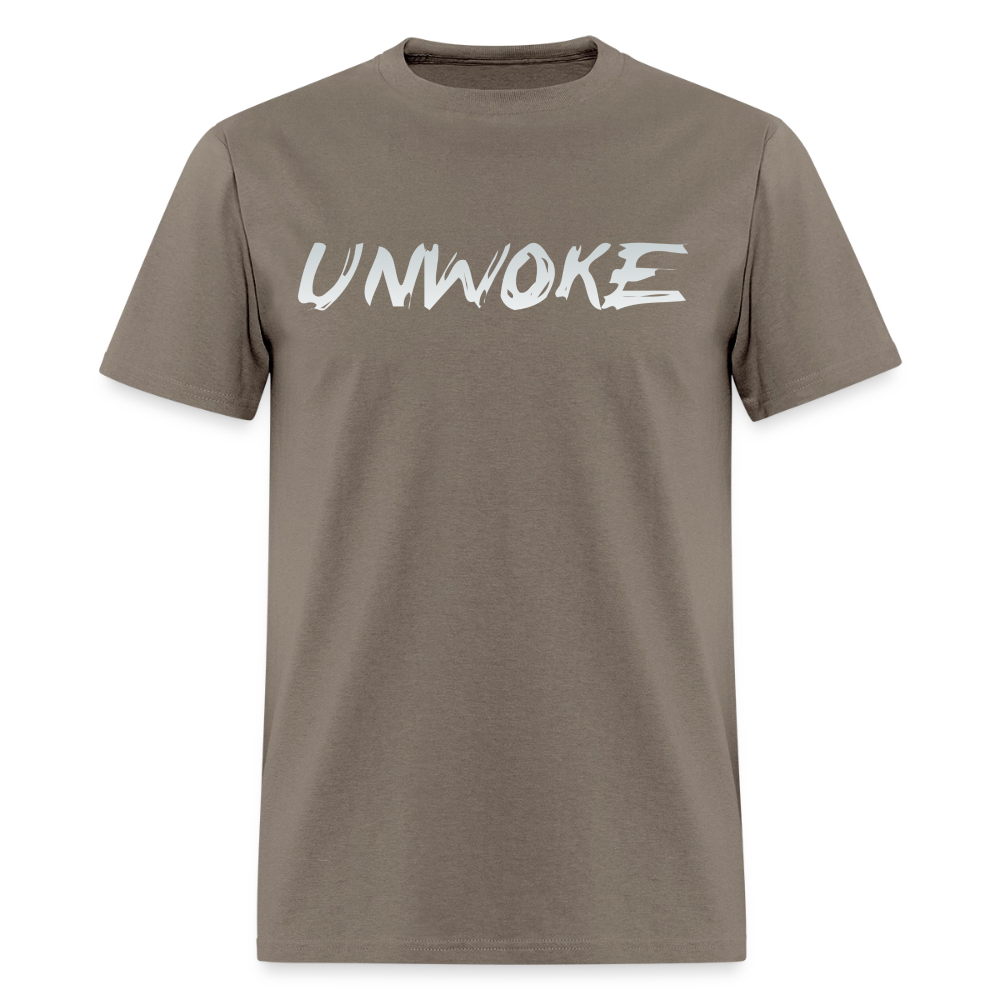 UNWOKE - Anti Woke Classic T-Shirt - safari