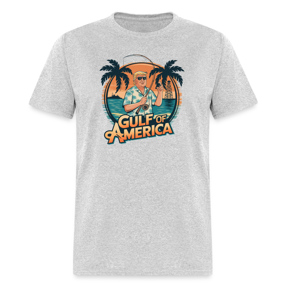 Gulf of America Trump Fishing Unisex Classic T-Shirt - heather gray