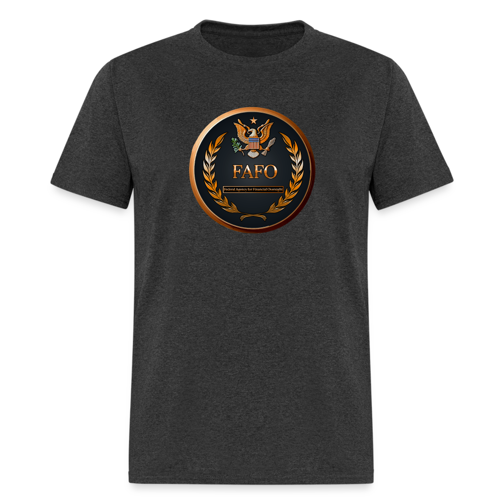 FAFO - Federal Agency for Financial Oversight - Unisex Classic T-Shirt - heather black