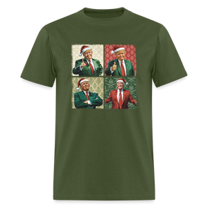 Trump Christmas Unisex Classic T-Shirt - military green