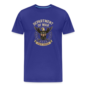 Department of War Est. 2025 Men's Premium T-Shirt - royal blue
