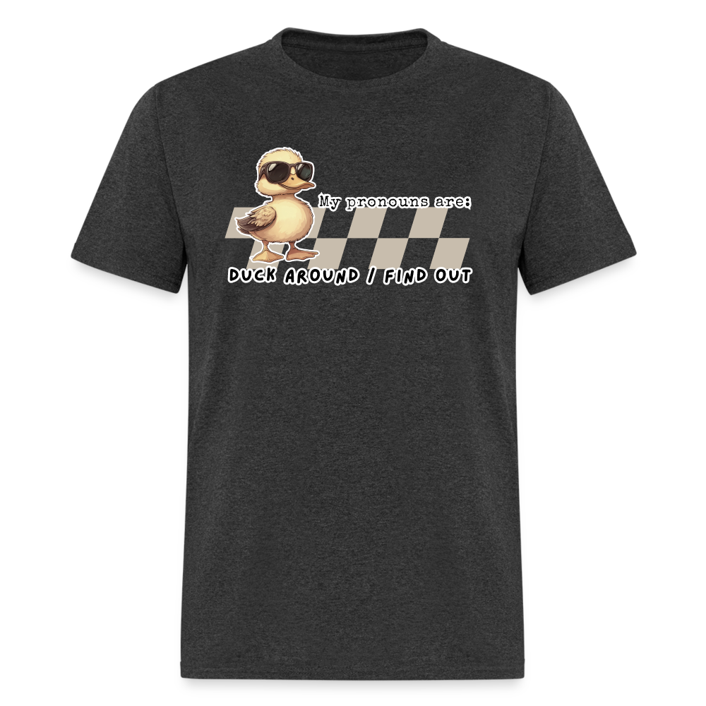 Duck around and Find out Men's Classic T-Shirt - heather black