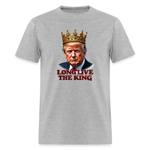 Donald Trump "Long Live The King" Unisex Classic T-Shirt - heather gray