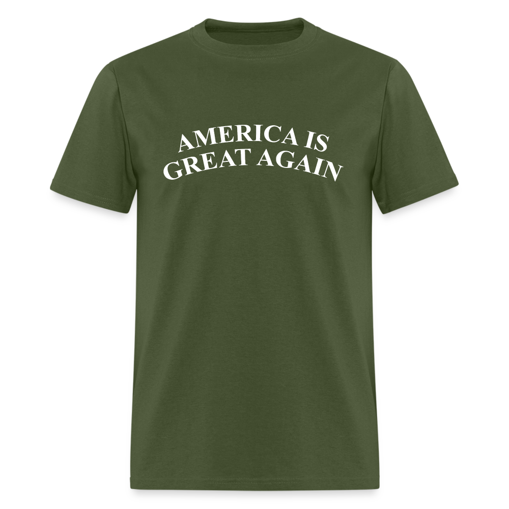 America Is Great Again Unisex Classic T-Shirt - military green