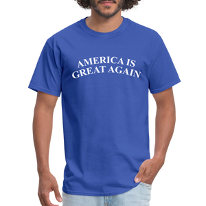 America Is Great Again Unisex Classic T-Shirt - royal blue