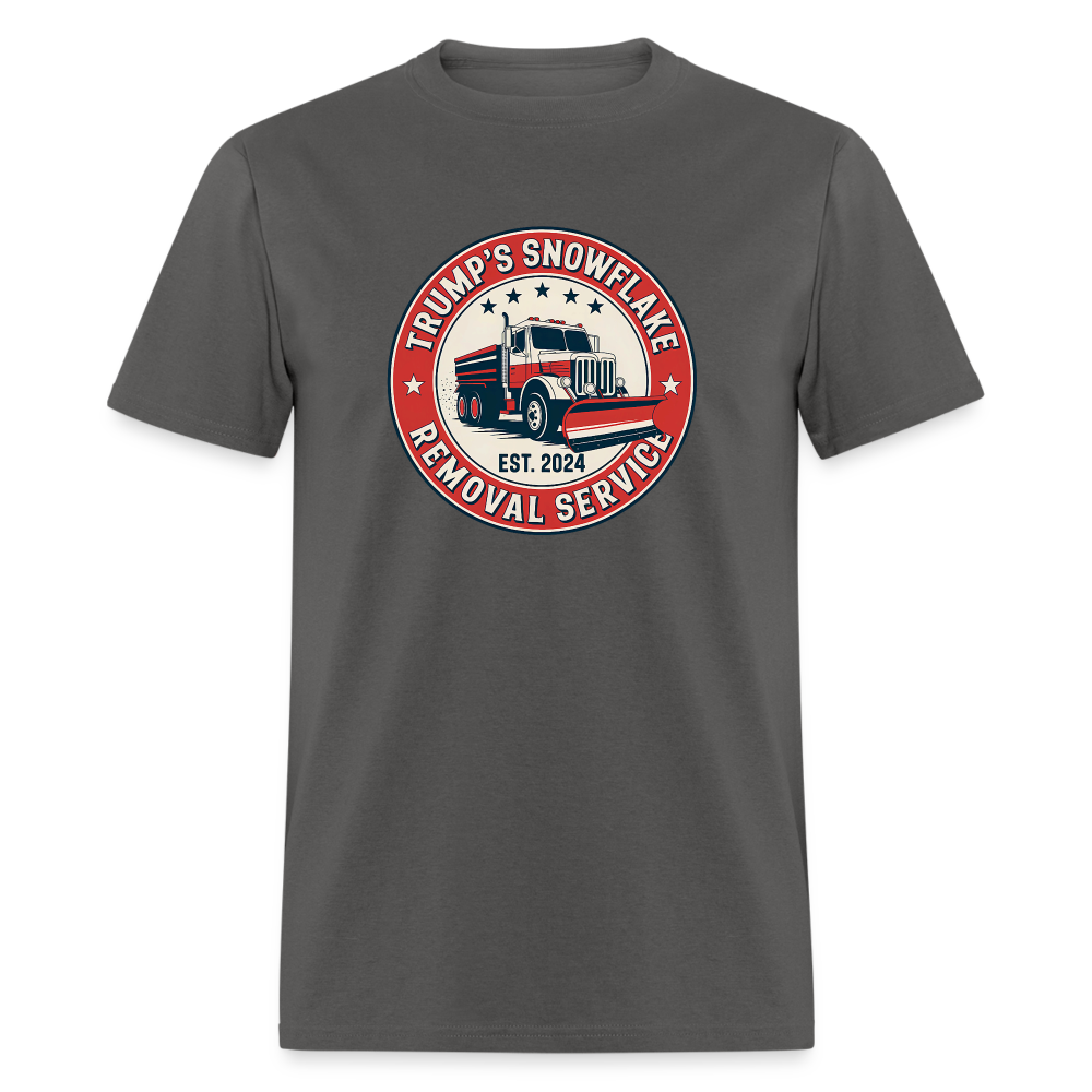 Trump's Snowflake Removal Service (Retro 2024) Unisex Classic T-Shirt - charcoal