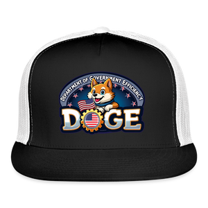 DOGE Trucker Hat - black/white