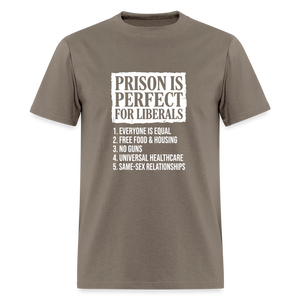 Prison Is Perfect for Liberals Classic Men’s T-Shirt - safari