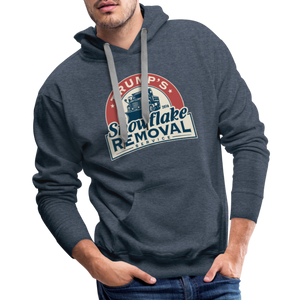 Trump's Snowflake Removal Service Men’s Premium Hoodie - heather denim