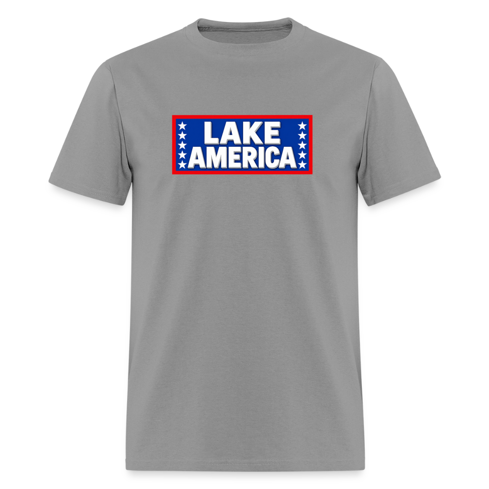Lake America T-Shirt Men's T-Shirt - rock