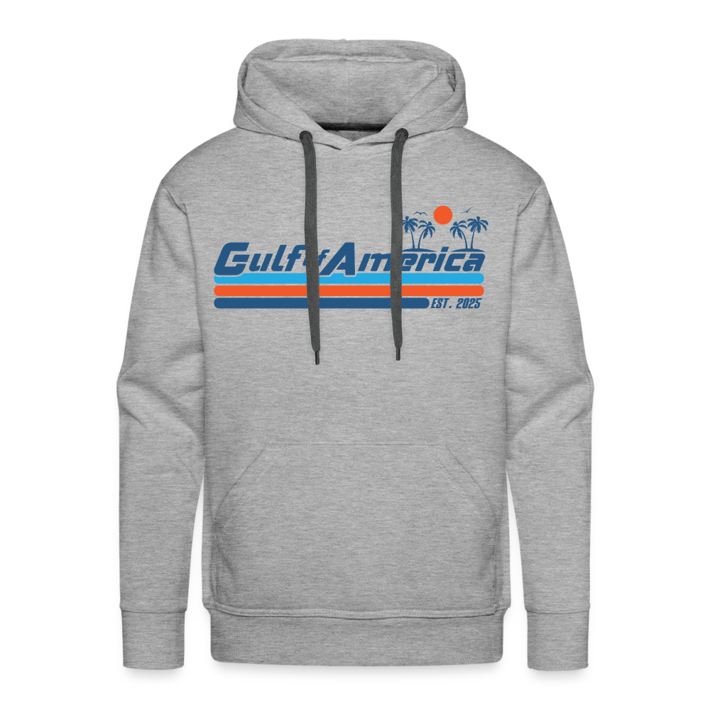 Gulf of America Men’s Premium Hoodie - heather grey