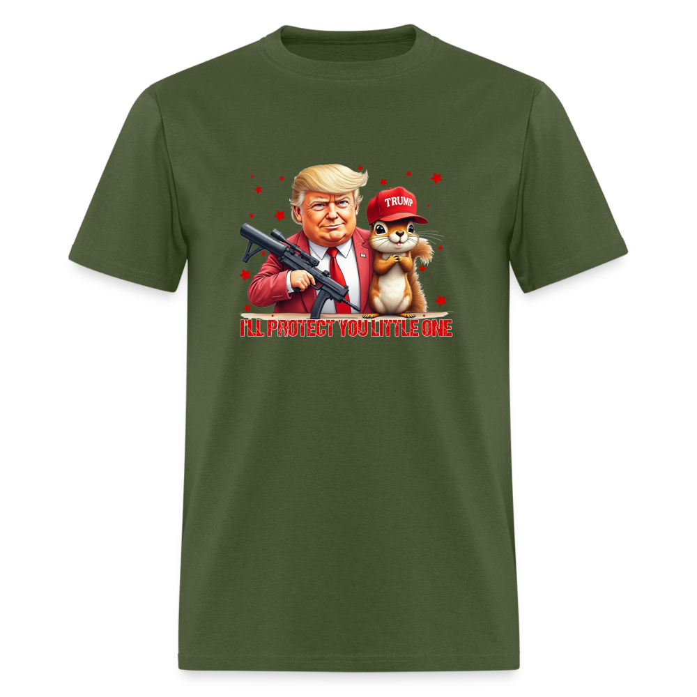 I’ll protect you little one Trump Classic T-Shirt - military green