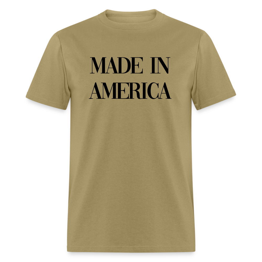 Made In America Classic T-Shirt - khaki