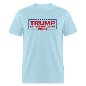 Trump For President 2028 Funny Classic T-Shirt - powder blue