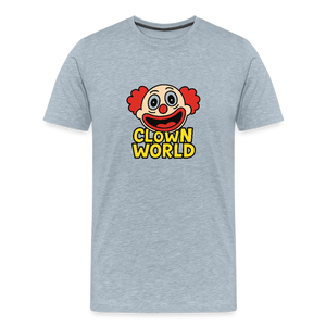 Clown World Funny Rebrand Men's Premium T-Shirt - heather ice blue