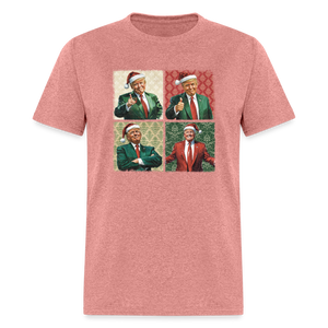 Trump Christmas Unisex Classic T-Shirt - heather mauve